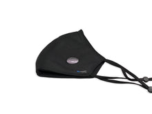 Load image into Gallery viewer, Airmasq Cooling Black Kids (with noseclip)